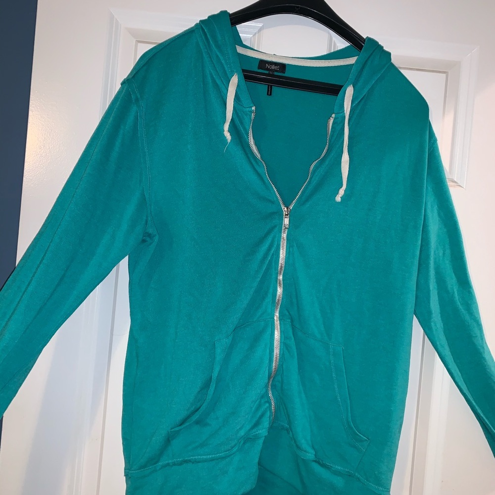 Green Nollie Zip Up